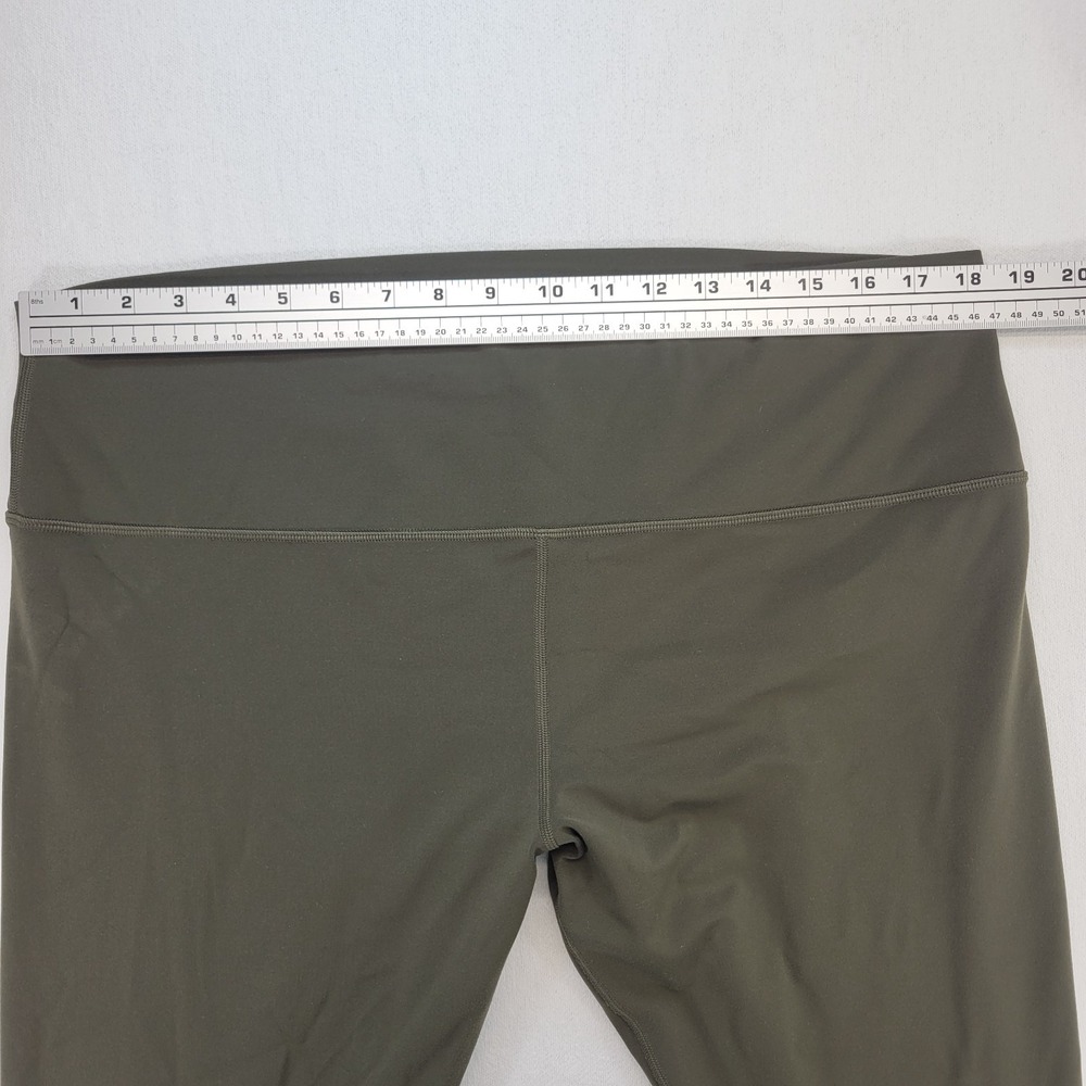 Lululemon Leggings Womens 20 Green Align High Rise Pant 25" Athletic W5CT3S - Picture 7 of 9